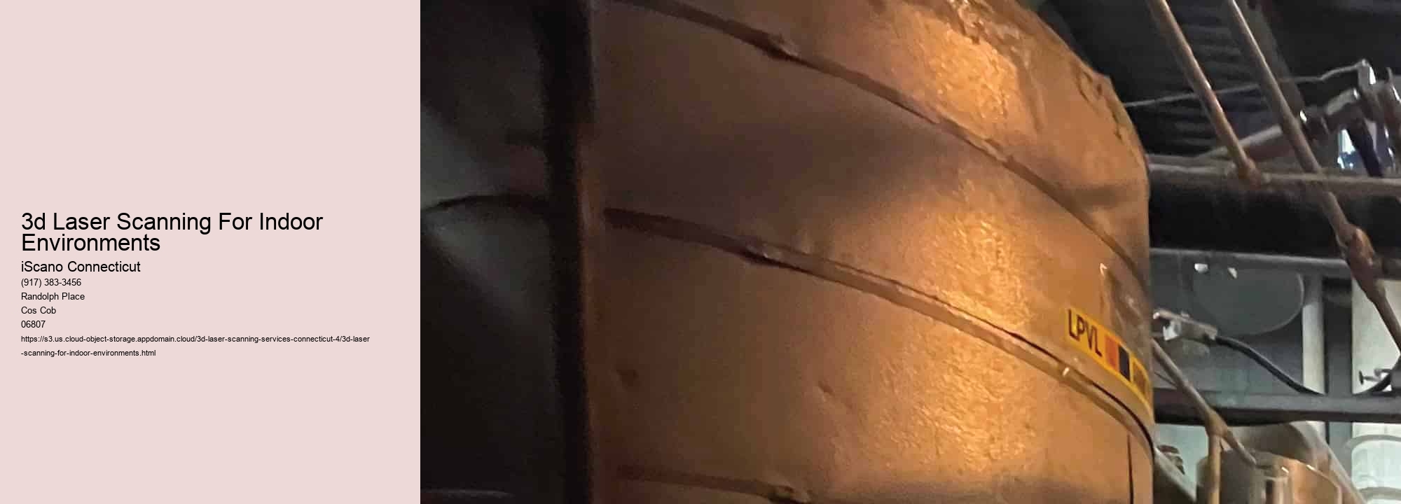 3d Laser Scanning For Indoor Environments