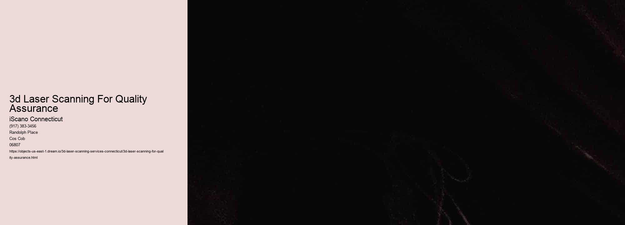 3d Laser Scanning For Quality Assurance