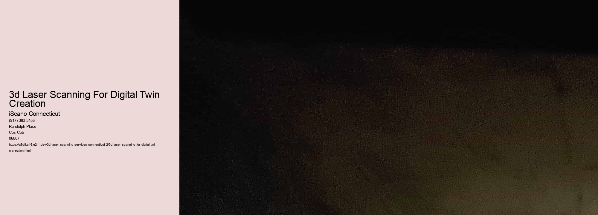 3d Laser Scanning For Digital Twin Creation