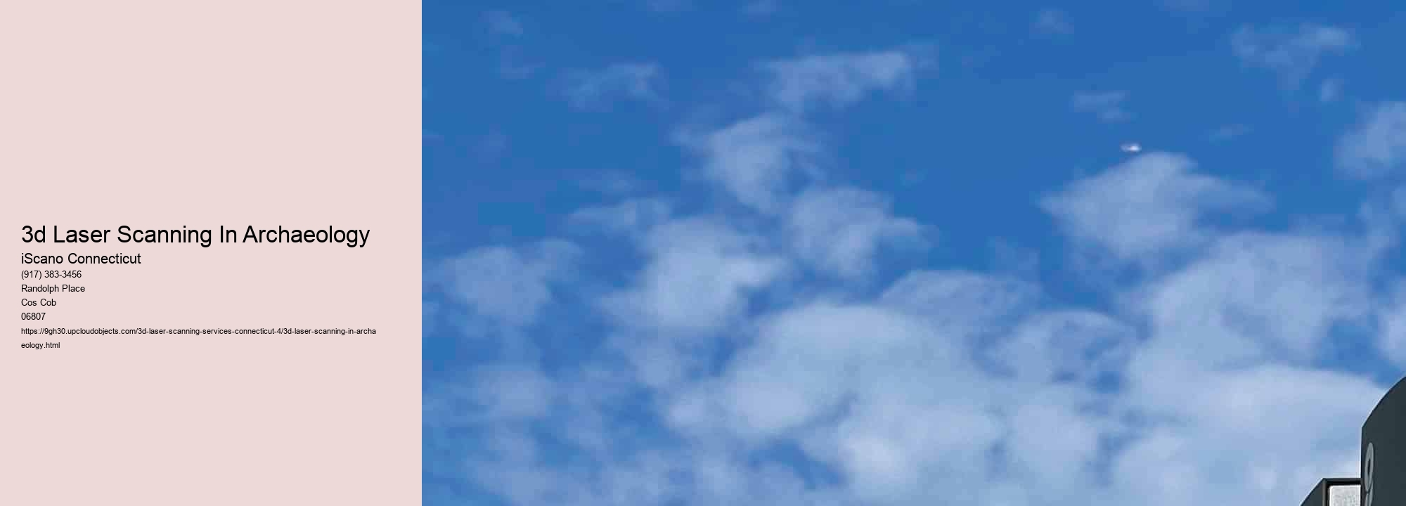 3d Laser Scanning In Archaeology