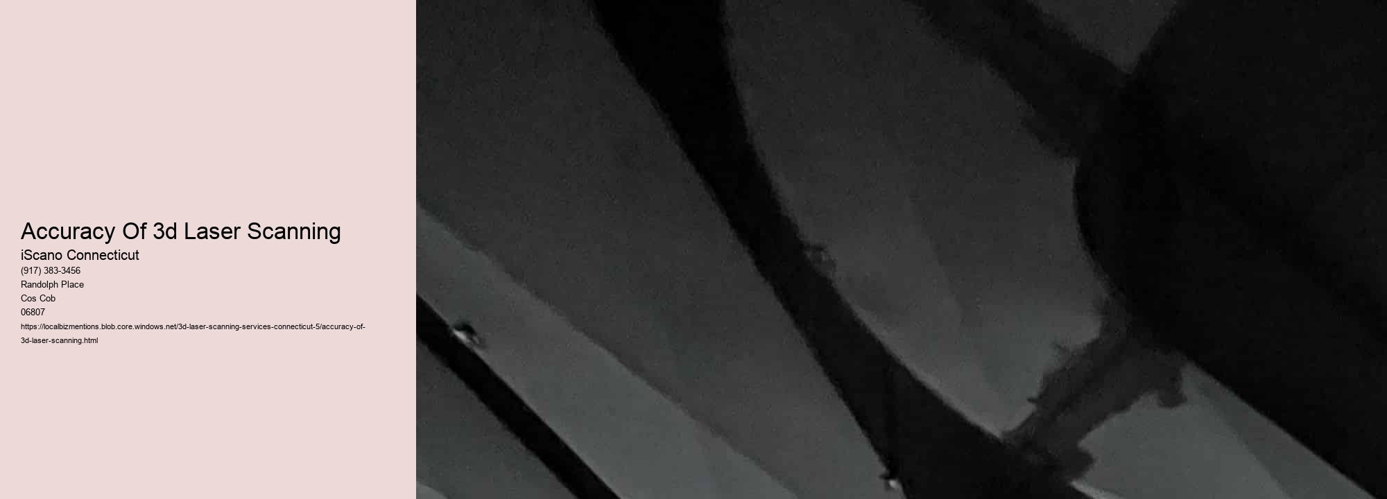 Accuracy Of 3d Laser Scanning