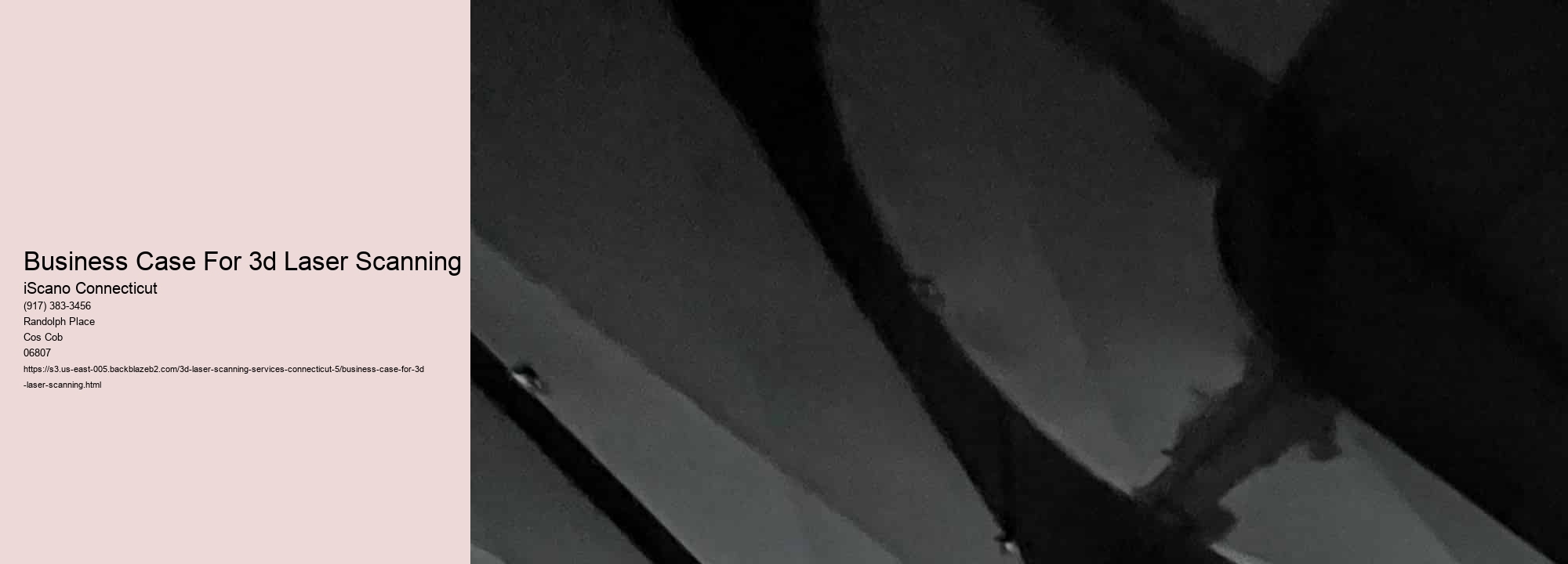 Business Case For 3d Laser Scanning