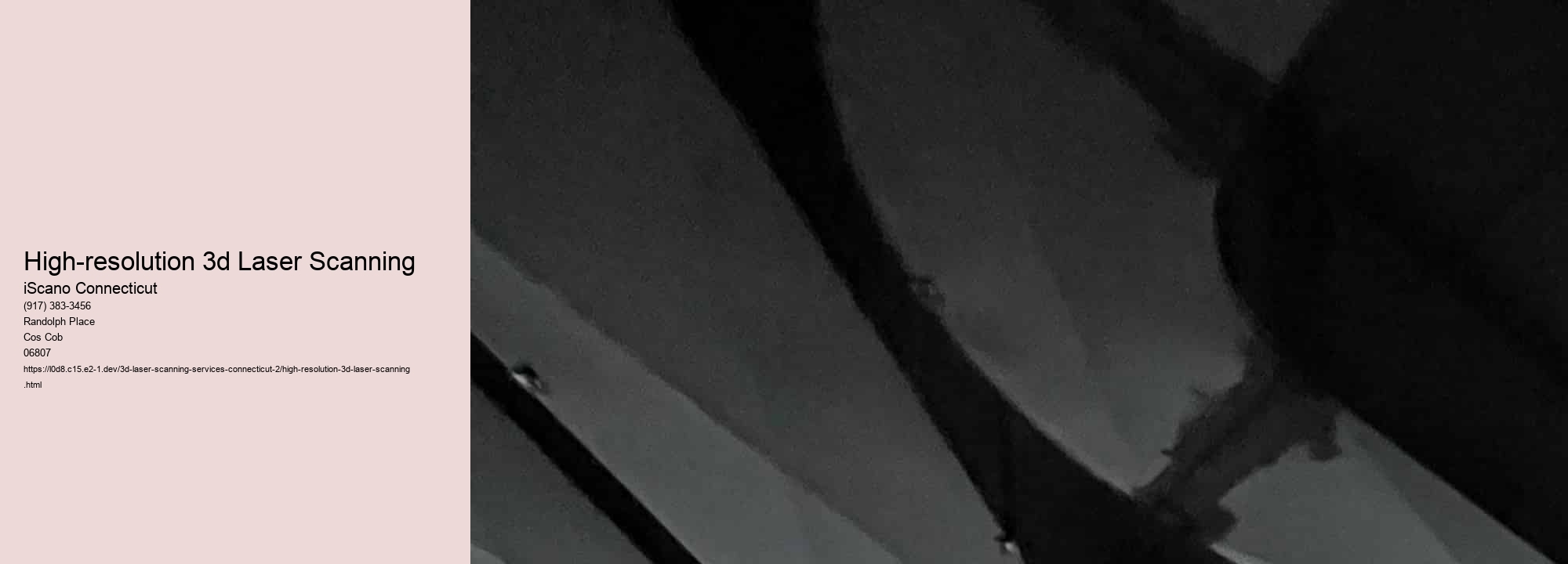 High-resolution 3d Laser Scanning