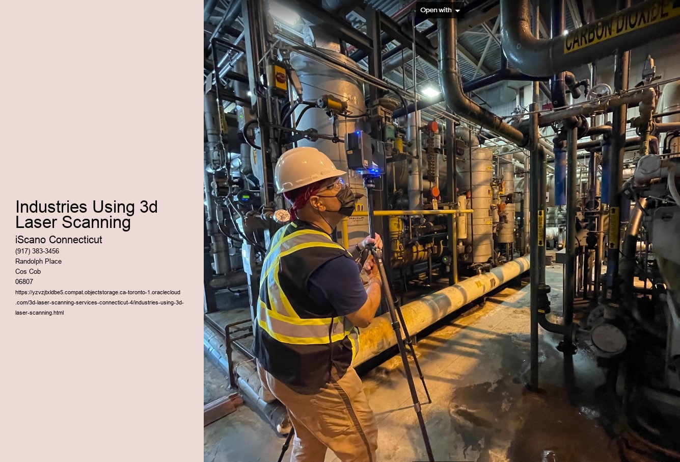 Industries Using 3d Laser Scanning
