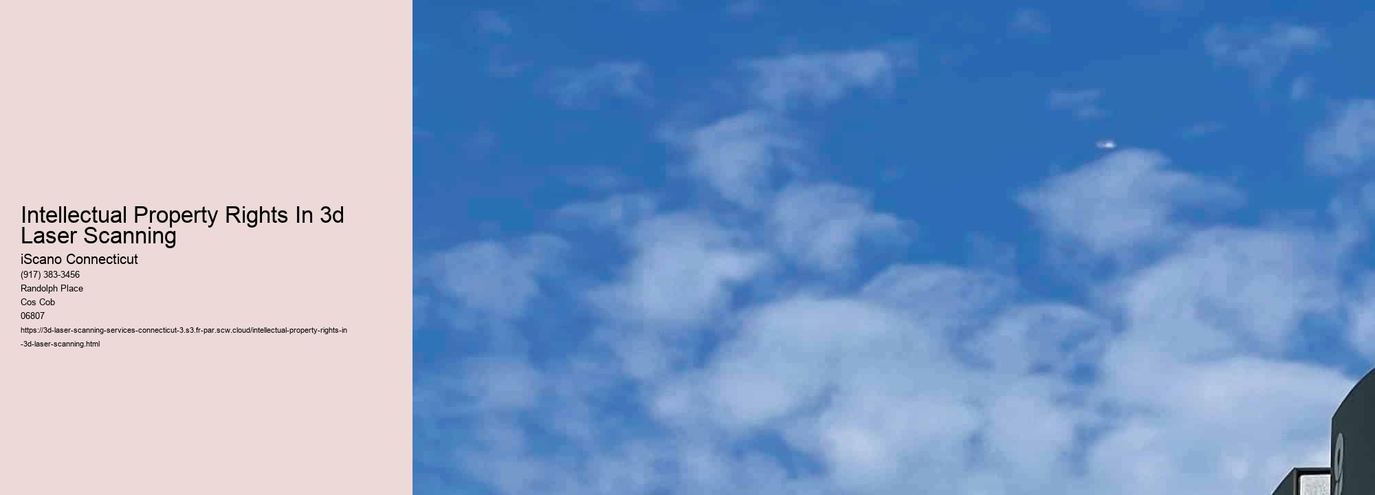 Intellectual Property Rights In 3d Laser Scanning